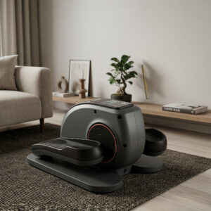 Pedaleira Elíptica Automática Bidirecional Compacta