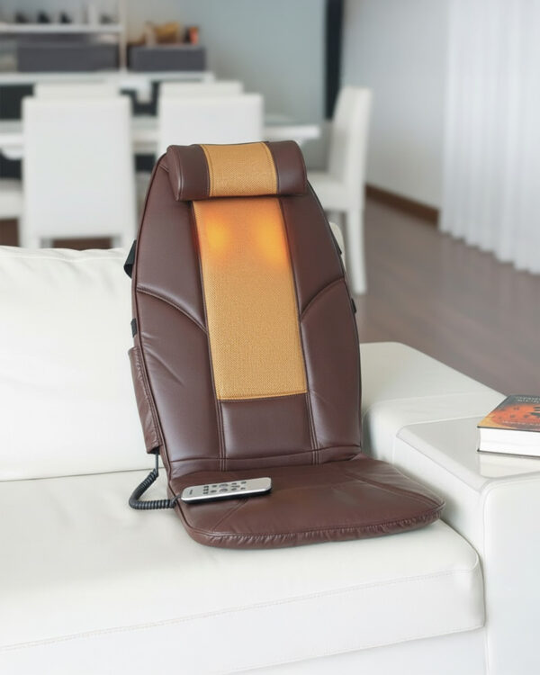 massajador encosto shiatsu costas calor vibração Inovacuidar