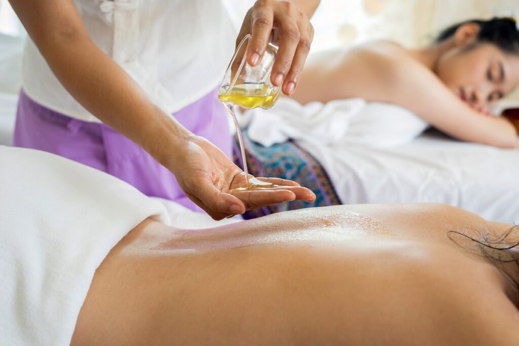 Massagem terapêutica para idosos