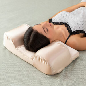 Almofada Cervical Antirrugas com Fronha de Cetim