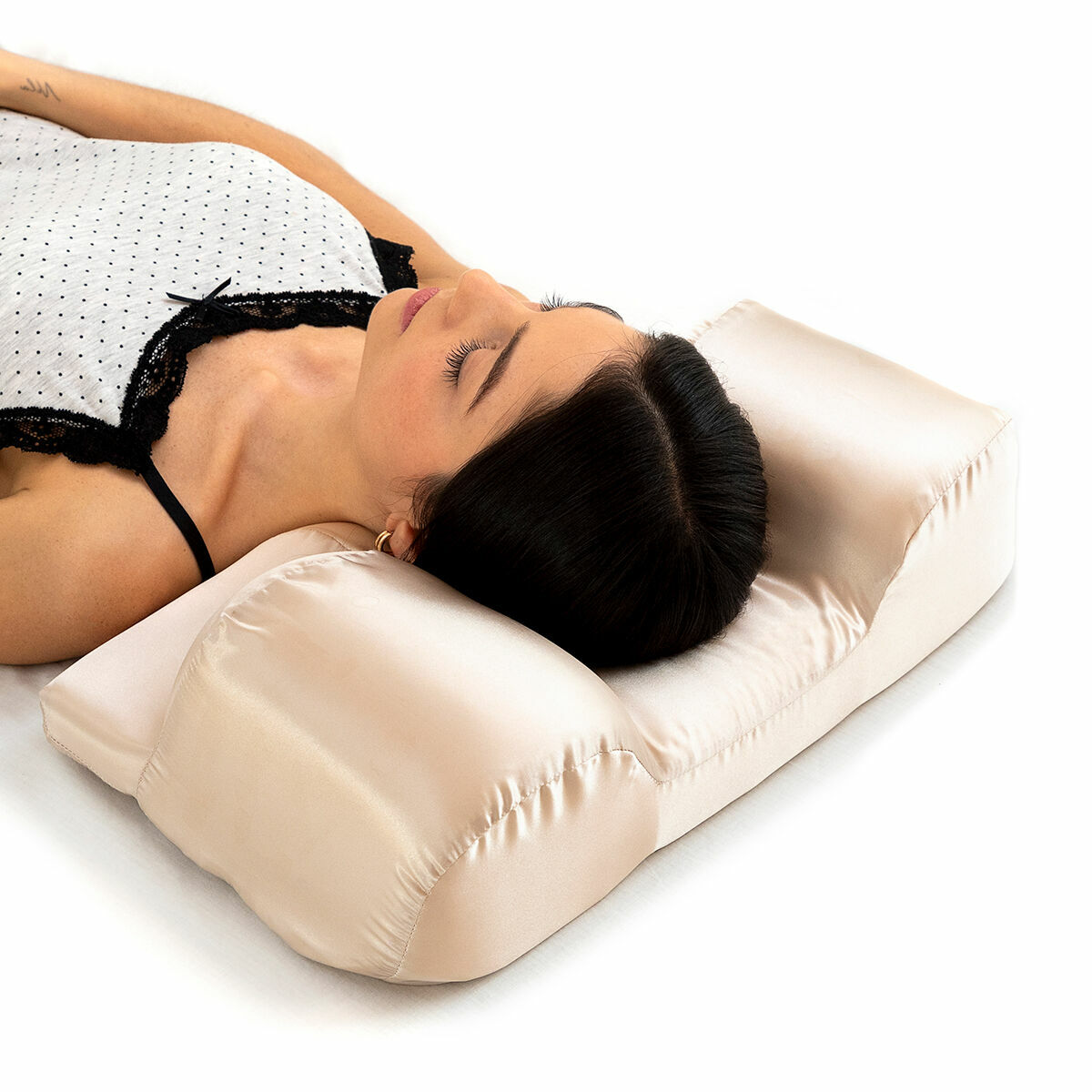 Almofada Cervical Antirrugas com Fronha de Cetim - Image 12