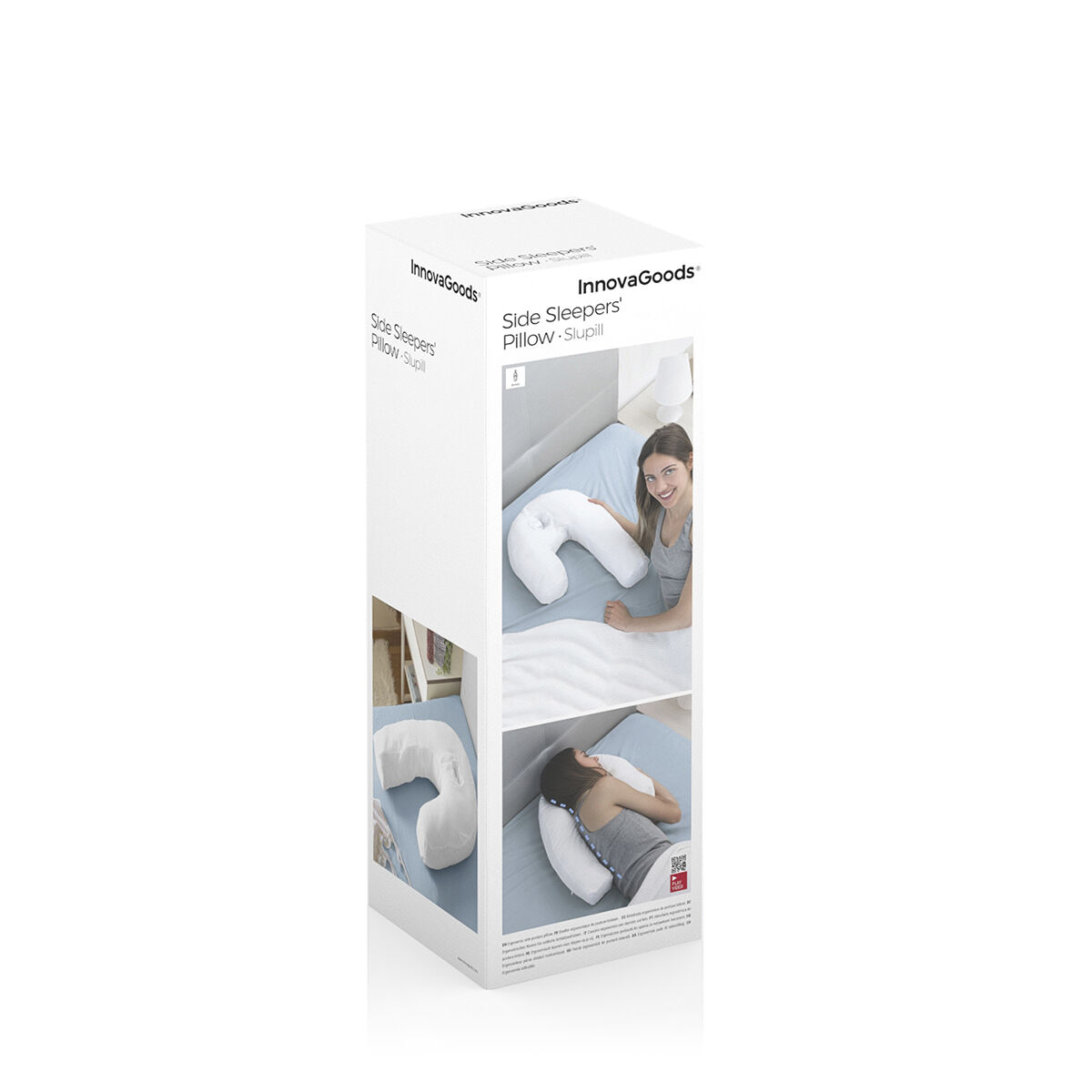 Almofada Ergonómica em U para Dormir de Lado - Image 7