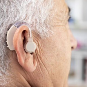 Amplificador de Som Retroauricular com Acessórios