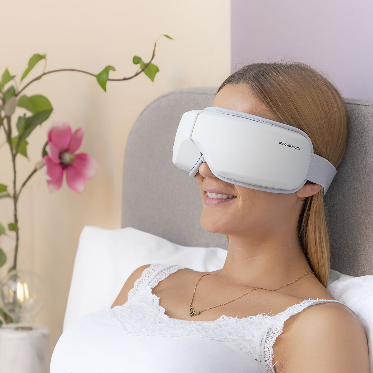 Aparelho de Massagem Ocular 4 em 1 – Compressão de Ar, Calor e Bluetooth - Image 8