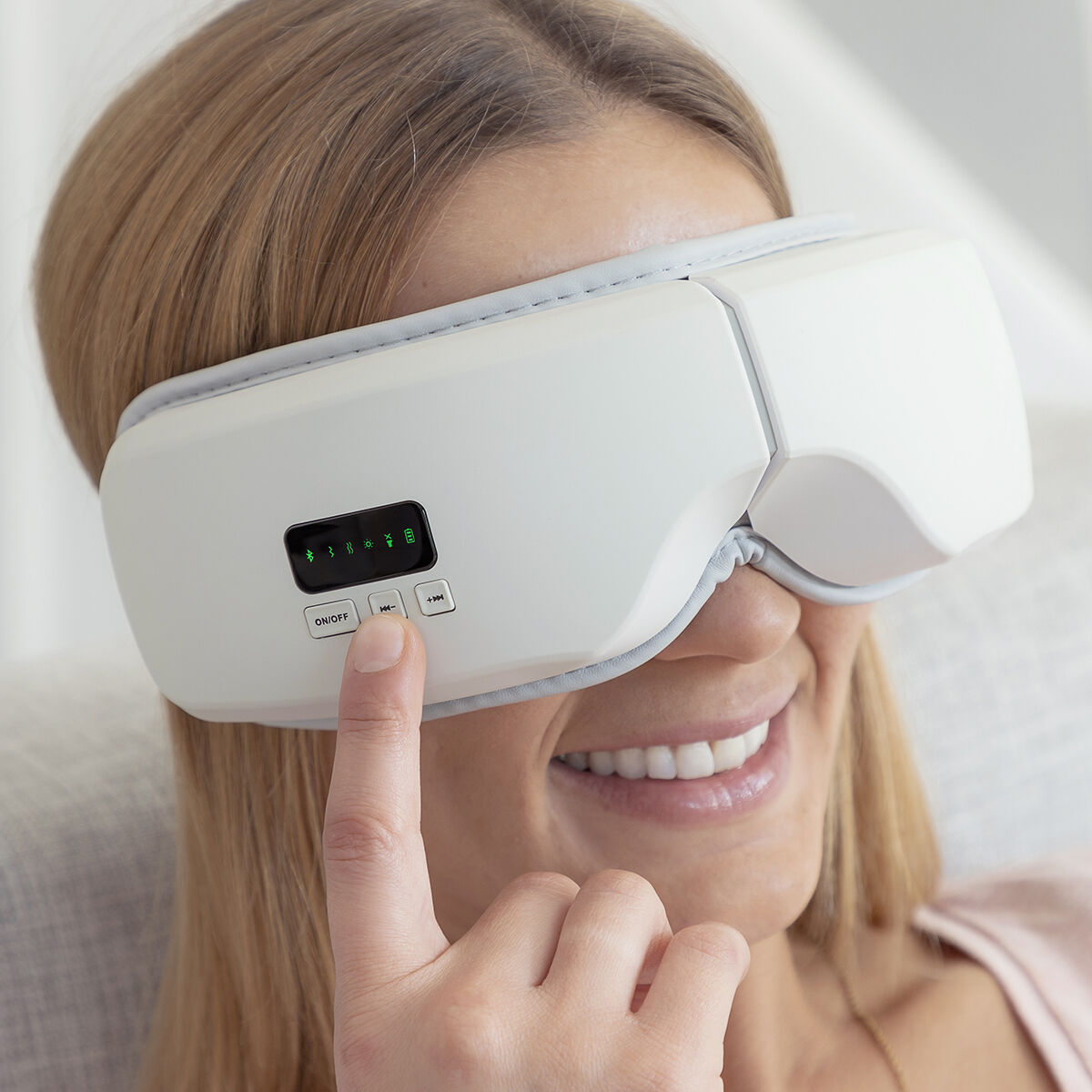 Aparelho de Massagem Ocular 4 em 1 – Compressão de Ar, Calor e Bluetooth - Image 6
