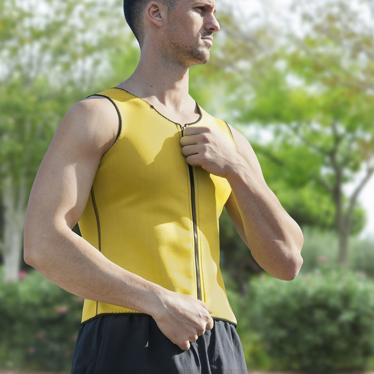 Colete Desportivo com Efeito Sauna para Homem - Image 2