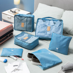 Conjunto de 6 Bolsas Organizadoras para Mala