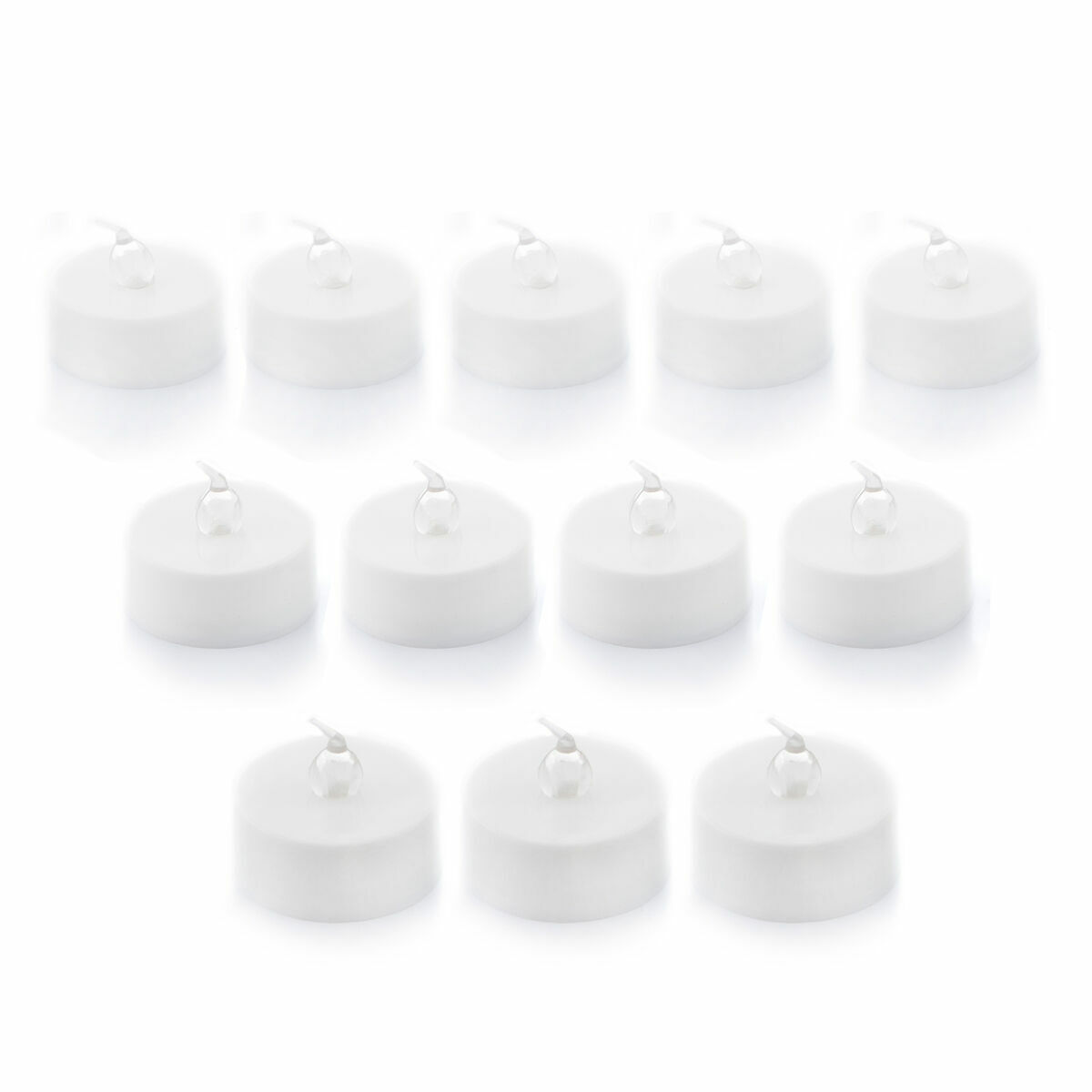 Conjunto de 12 Velas de Chá LED com Efeito Chama - Image 6