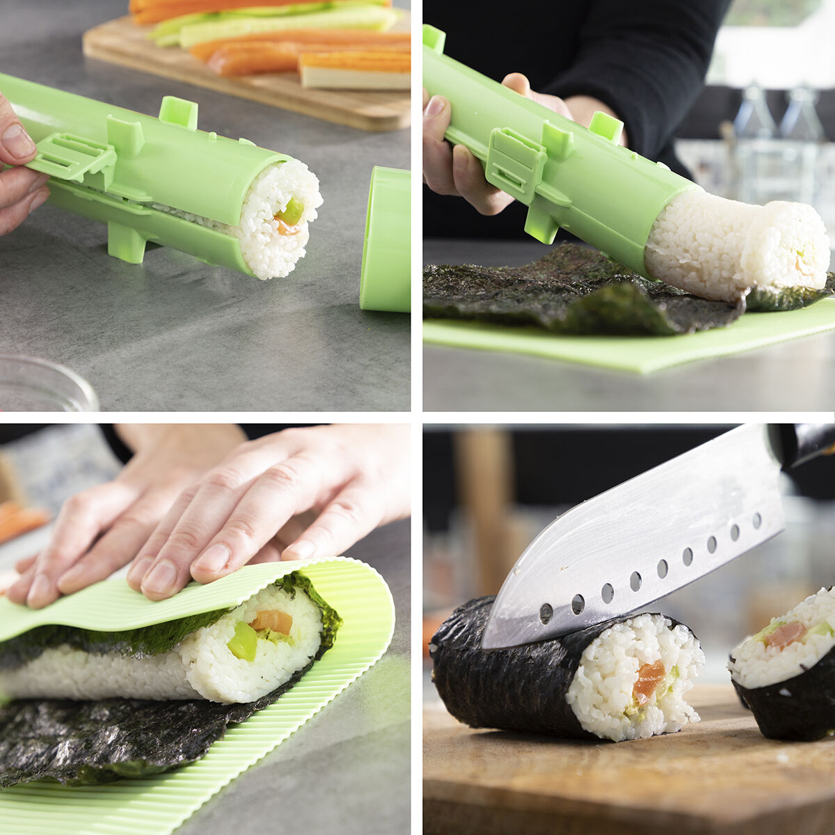 Conjunto para Fazer Sushi 3 Peças com Receitas - Image 4