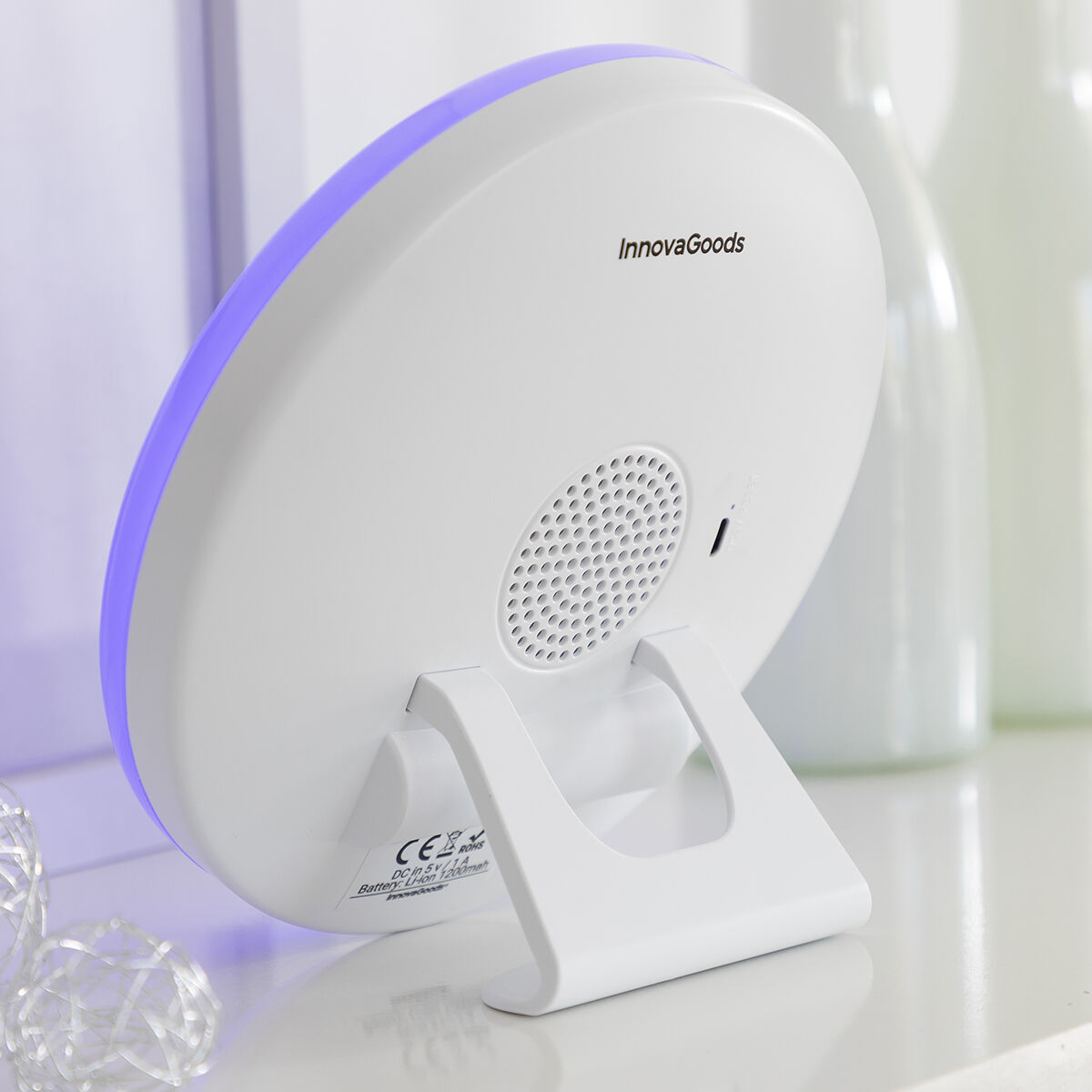 Despertador Amanhecer Recarregável com Rádio e Bluetooth - Image 6