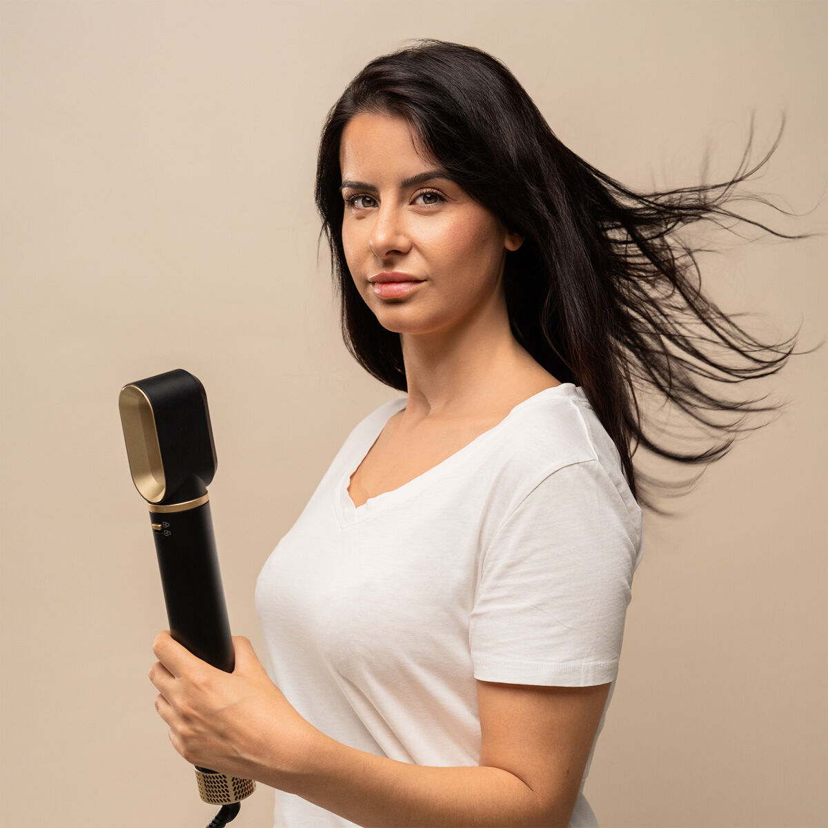 Escova Secadora e Modeladora Iónica Coanda 1500W 7 Acessórios - Image 2