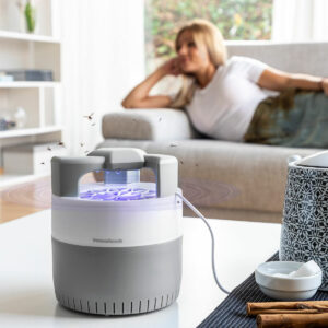 Lâmpada Anti-Mosquitos UV por Sucção Silenciosa