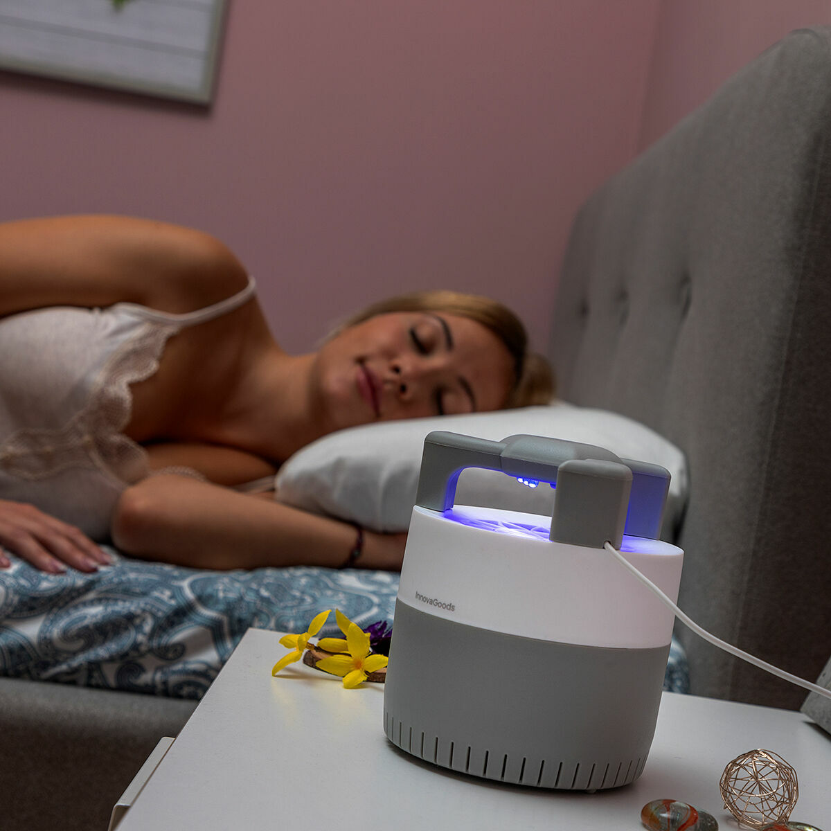 Lâmpada Anti-Mosquitos UV por Sucção Silenciosa - Image 3