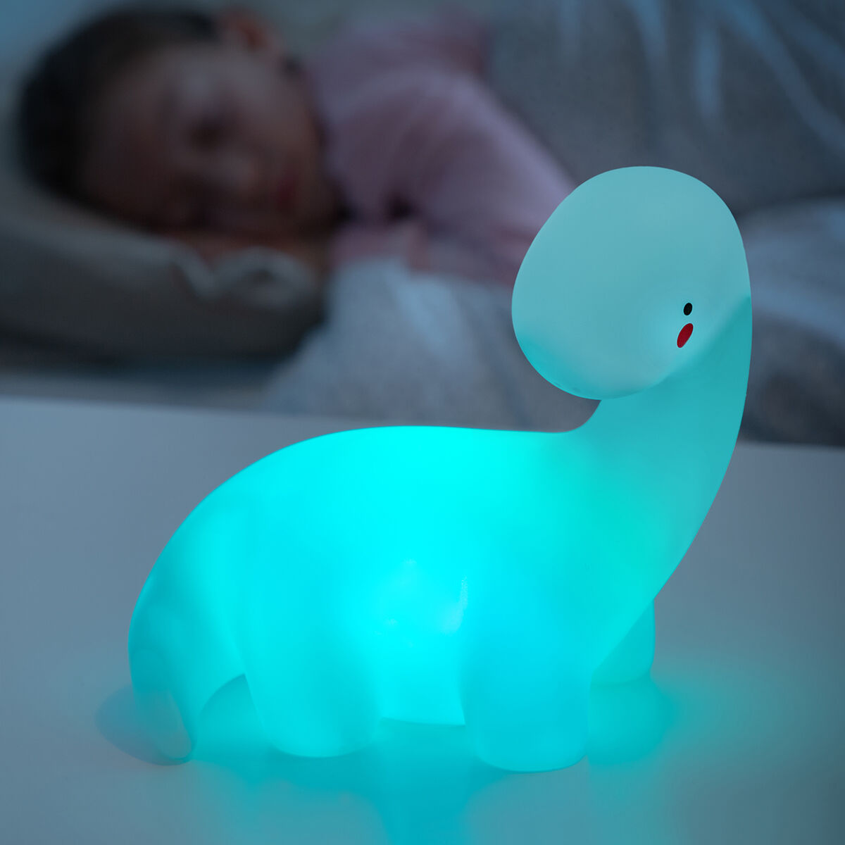 Candeeiro Infantil de Dinossauro LED Multicolor - Image 2