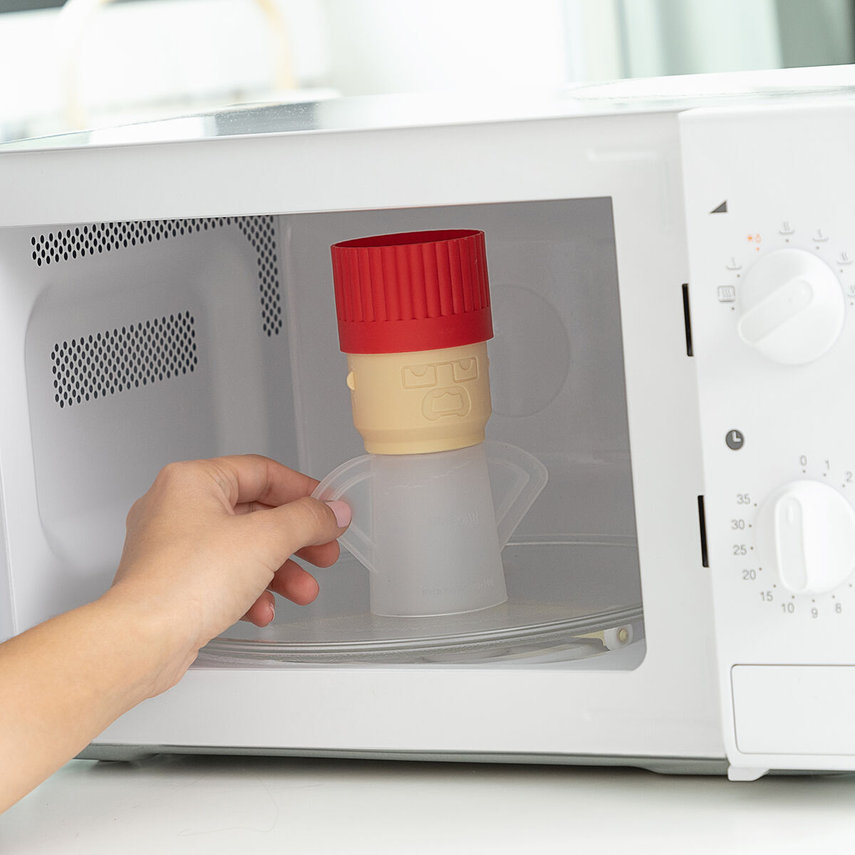 Limpador de Micro-Ondas a Vapor com Design Chef - Image 4