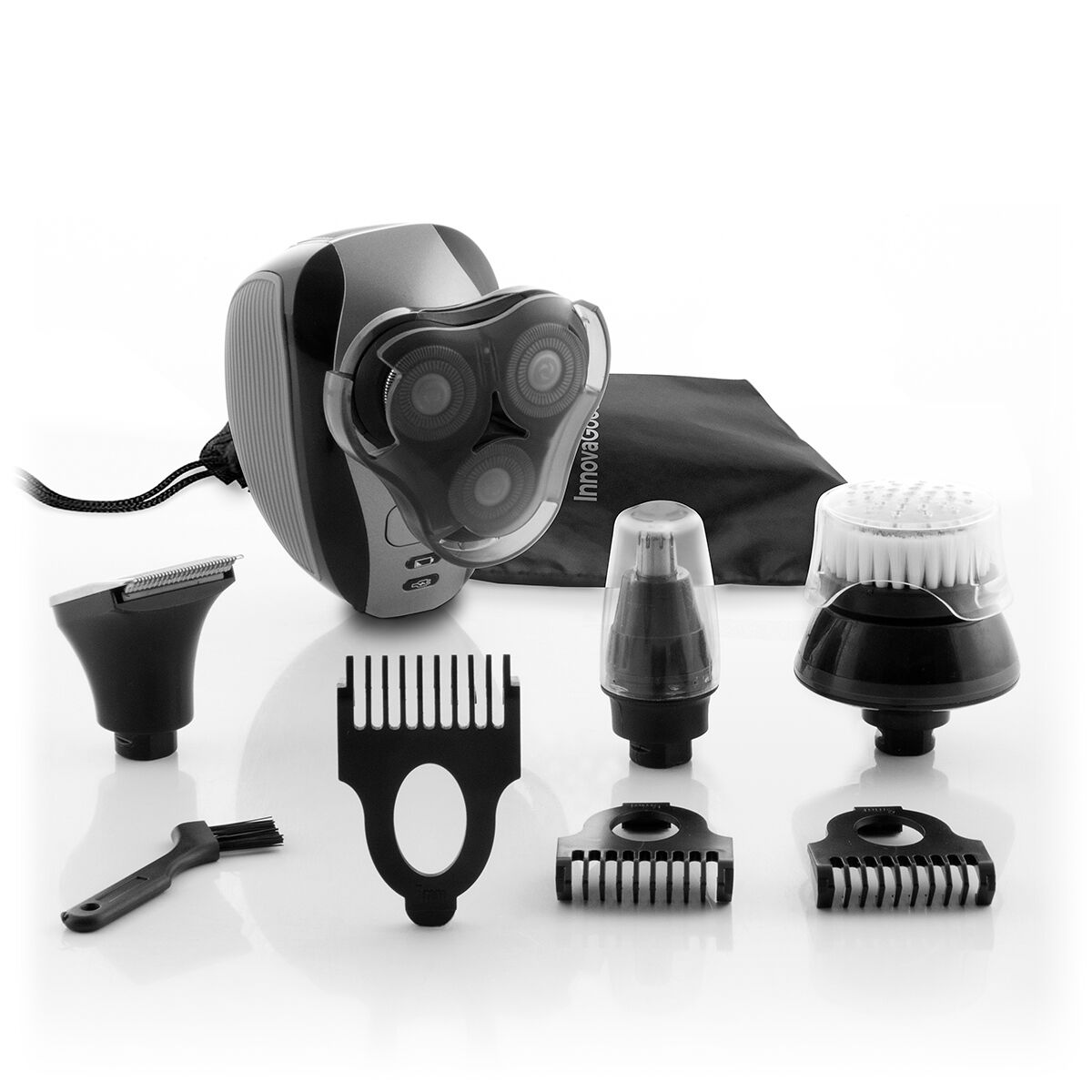Máquina de Barbear Elétrica Recarregável 5 em 1 - Image 10