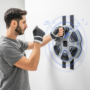 Máquina de Boxe Musical Recarregável com Bluetooth