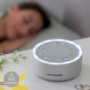 Máquina de Ruído Branco para Dormir com Luz
