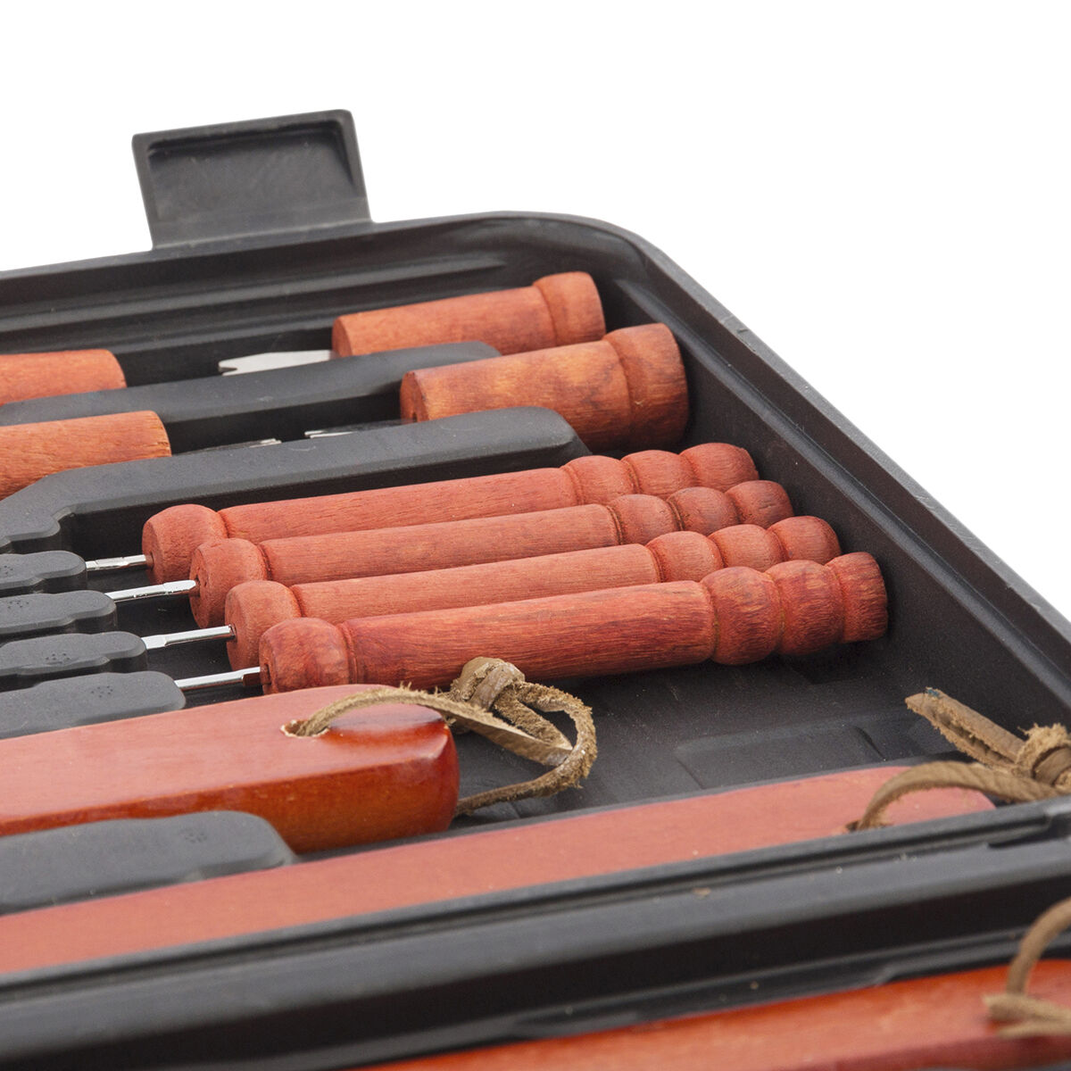 Maleta de Churrasco com 18 Utensílios para Grelhador - Image 7
