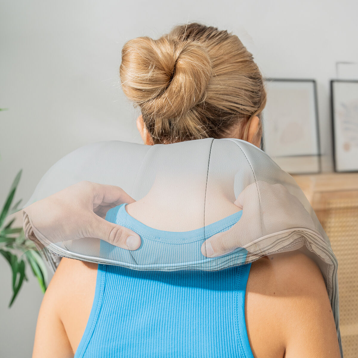 Massajador Shiatsu Recarregável