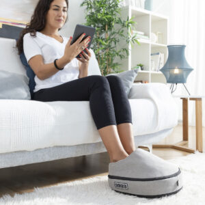 Massajador Shiatsu Térmico de Pés 2 em 1 – 8 Cabeças e Calor
