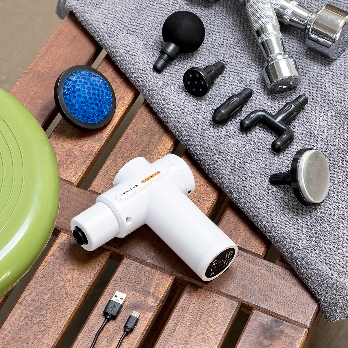 Pistola de Massagem Muscular com Frio e Calor - Image 3