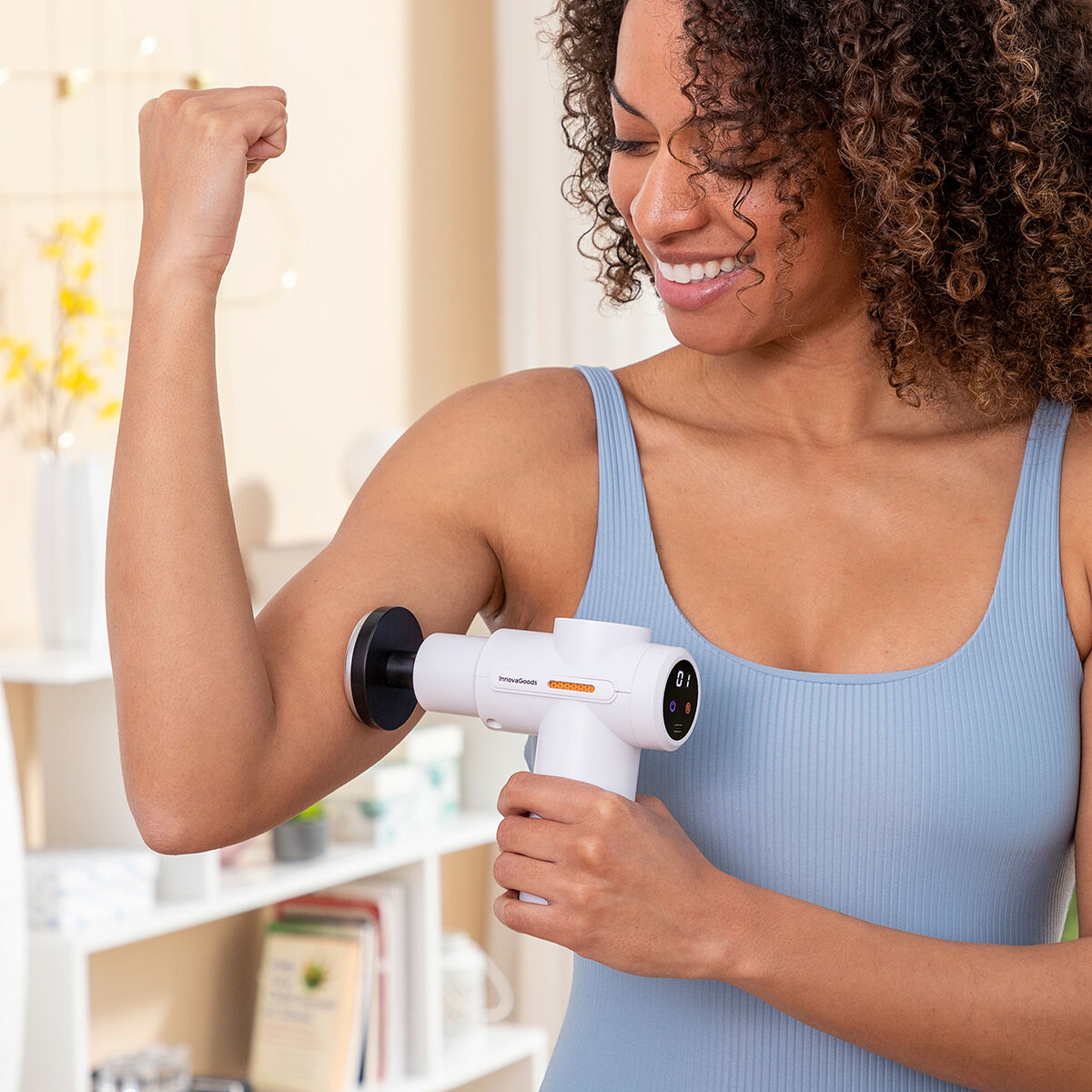Pistola de Massagem Muscular com Frio e Calor - Image 13