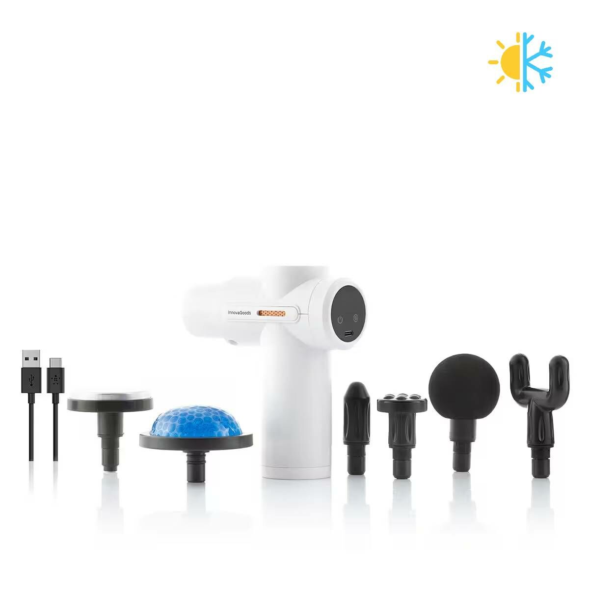 Pistola de Massagem Muscular com Frio e Calor - Image 16