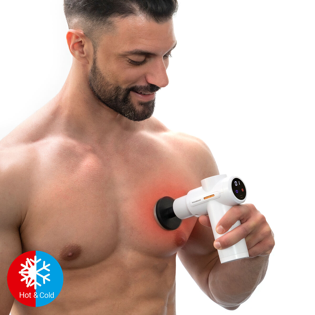 Pistola de Massagem Muscular com Frio e Calor - Image 17