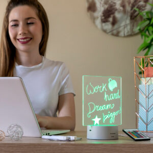 Quadro LED de Notas e Mensagens com Comando