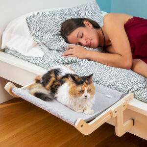 Rede Suspensa para Gatos com Fixação Ajustável