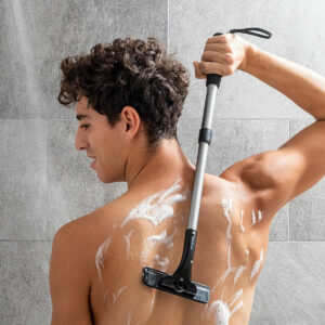 Removedor de Pelos Corporal com Cabo Extensível