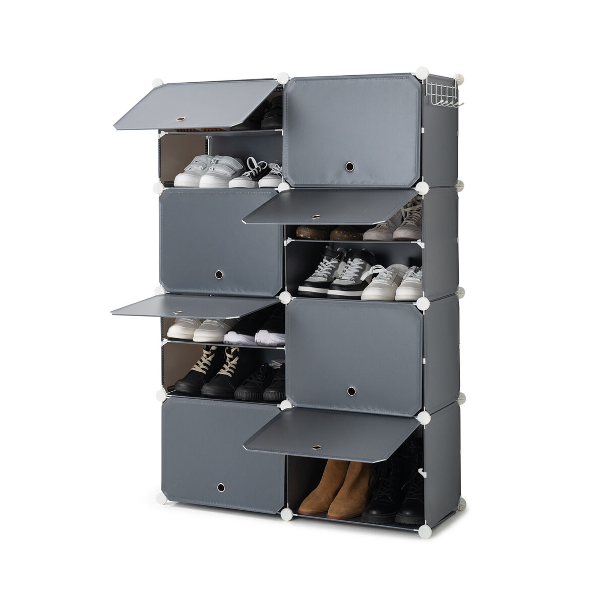 Sapateira Modular Portátil Cinzento - Image 9