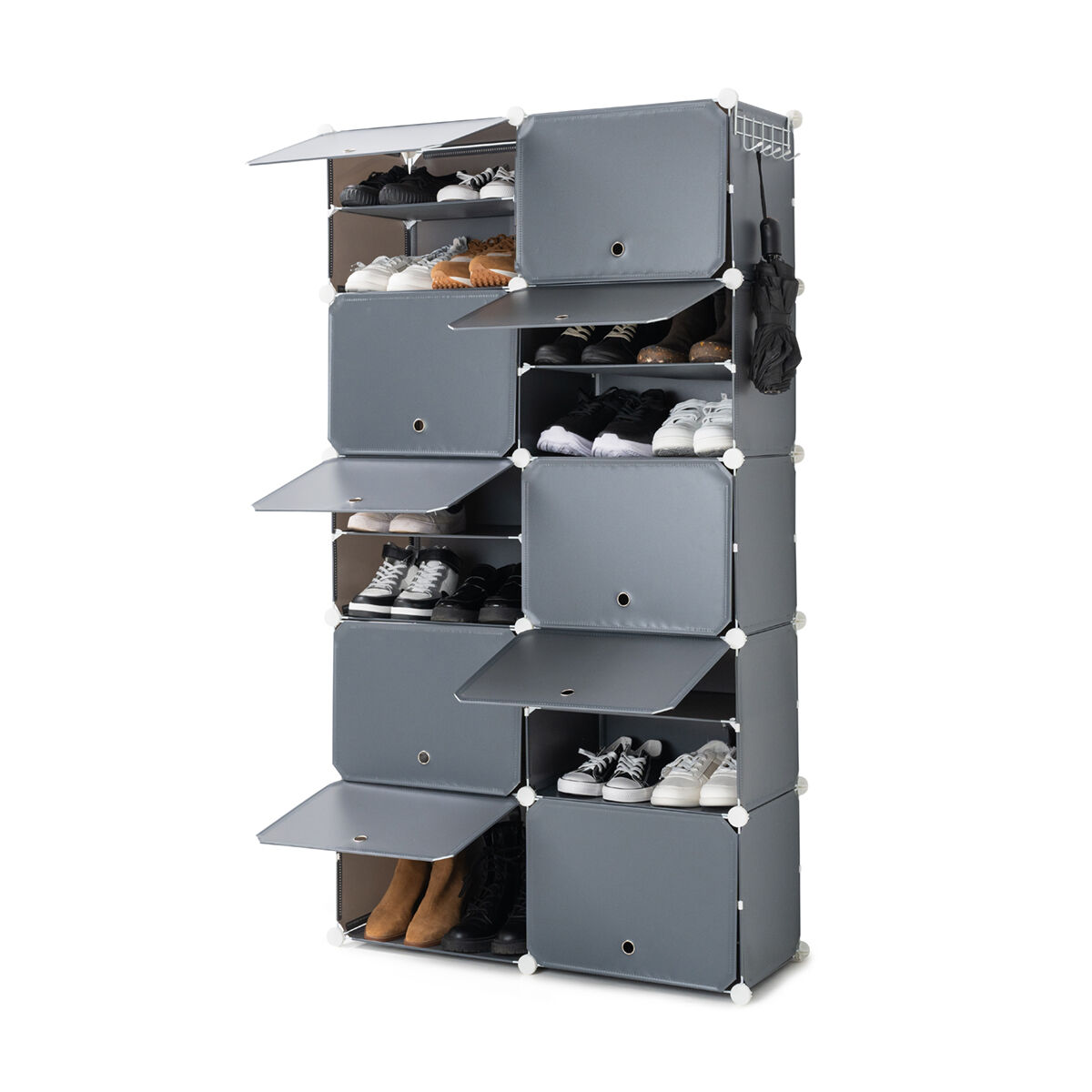 Sapateira Modular Portátil Cinzento - Image 10