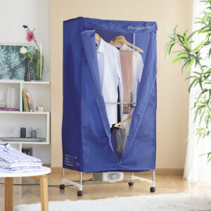 Secador de Roupa Elétrico Portátil 1200W com 6 Barras
