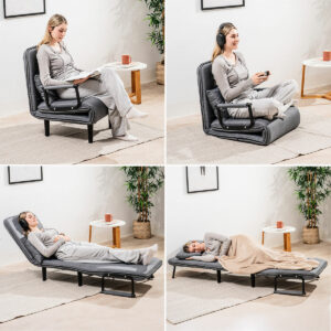 Sofá-cama Individual Convertível 4 em 1 Softfa