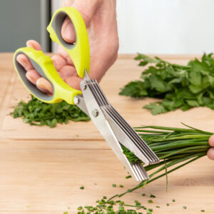 Tesoura de Cozinha Multicorte 5 em 1 com 5 Lâminas