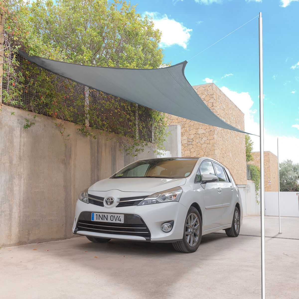 Toldo de Sombreamento Retangular 3 x 4 m com Proteção UV - Image 9