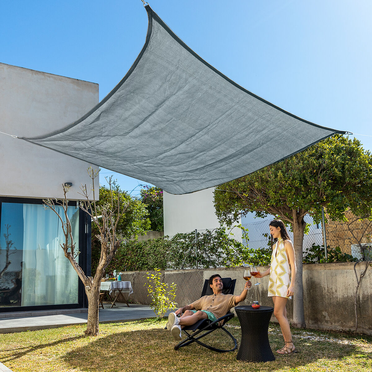 Toldo de Sombreamento Retangular 2 x 3 m com Proteção UV - Image 3
