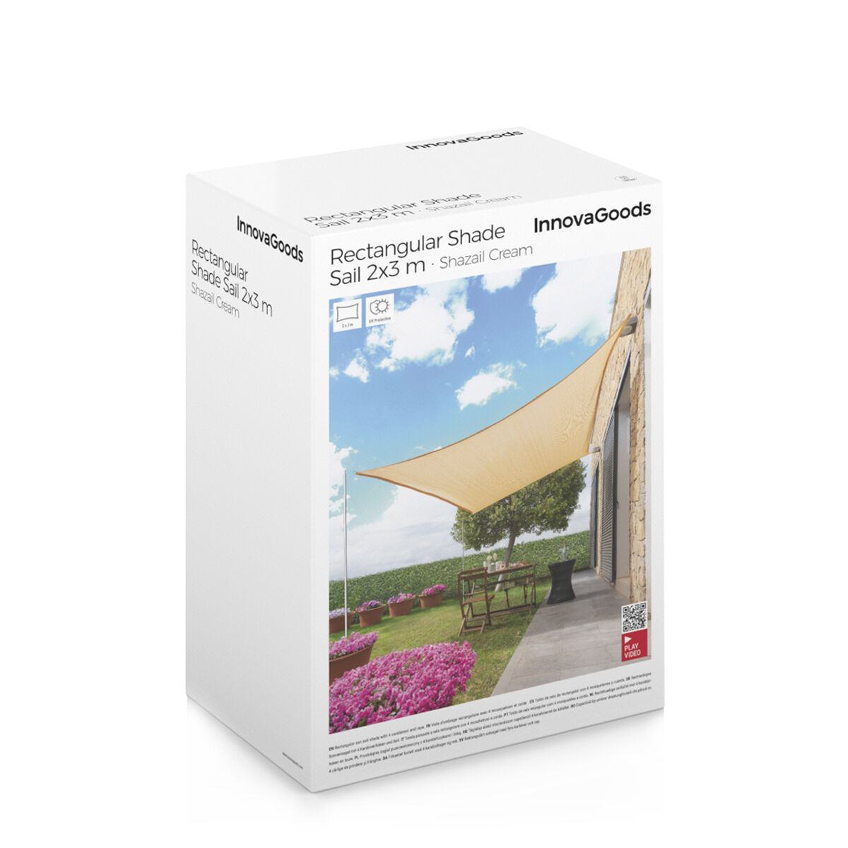 Toldo de Sombreamento Retangular 2 x 3 m com Proteção UV - Image 12