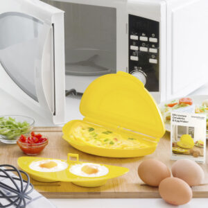 Tortilheira para Micro-Ondas com Acessório para Ovos
