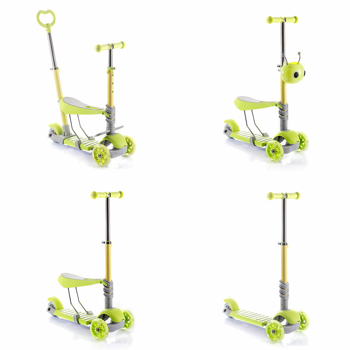 Trotinete Infantil Evolutiva 3 em 1 com Assento - Image 12