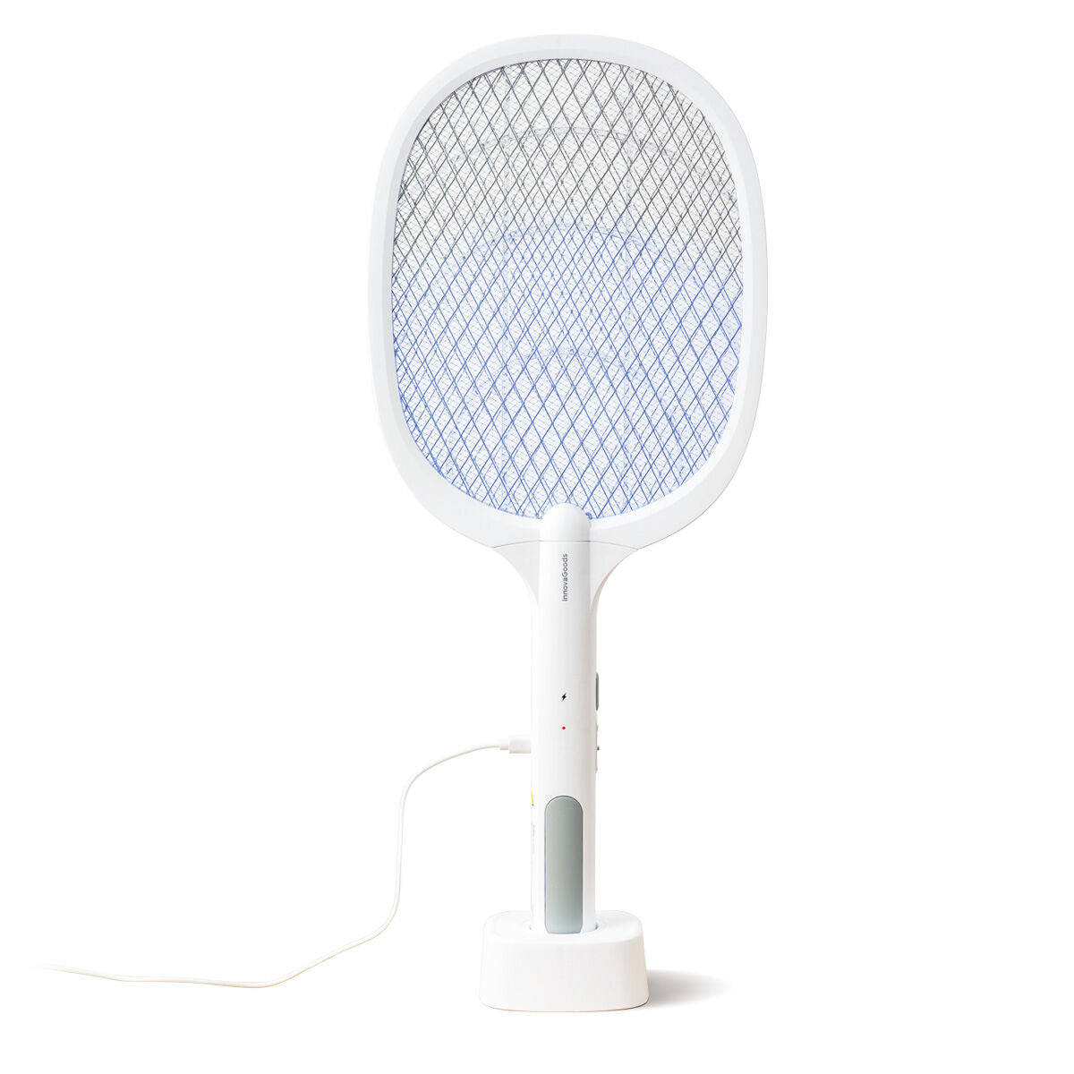 Raquete Mata-Insetos Recarregável com Luz UV 2 em 1 – Grelha 3000 V - Image 5