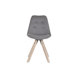 Cadeira de Sala de Jantar DKD Home Decor Cinzento (Recondicionado A)