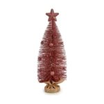 Árvore de Natal com Estrela Krist+ Cor de Rosa 13 x 41 x 13 cm