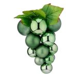 Bola de Natal Krist+ Verde Plástico Uvas