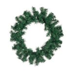 Coroa de Natal Krist+ Verde Plástico 40 x 6 x 40 cm