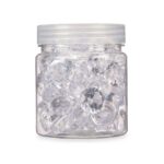 Pedras Decorativas Gift Decor Transparente 150 g Diamante (16 Unidades)
