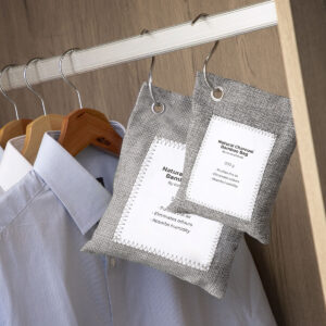 Conjunto de sacos de purificação do ar com carvão ativado Bacoal InnovaGoods (pack de 2)