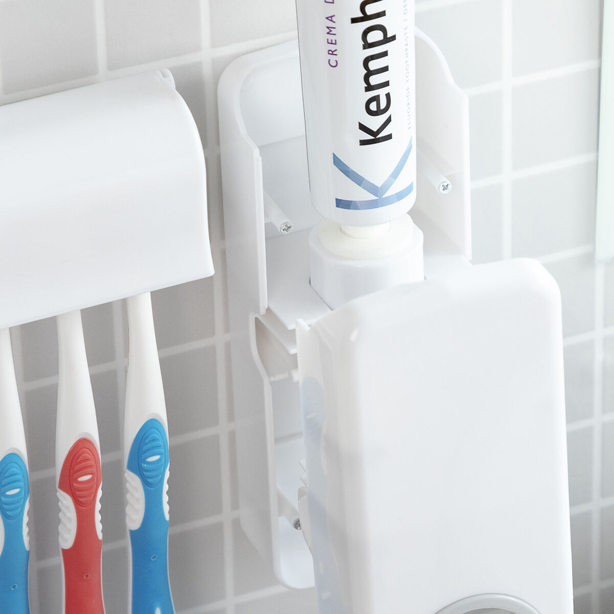 Dispensador de Pasta Dentífrica com Suporte para Escovas Diseeth InnovaGoods